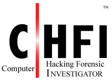 Certificate for CHFI (Computer Hacking Forensic Investigator)